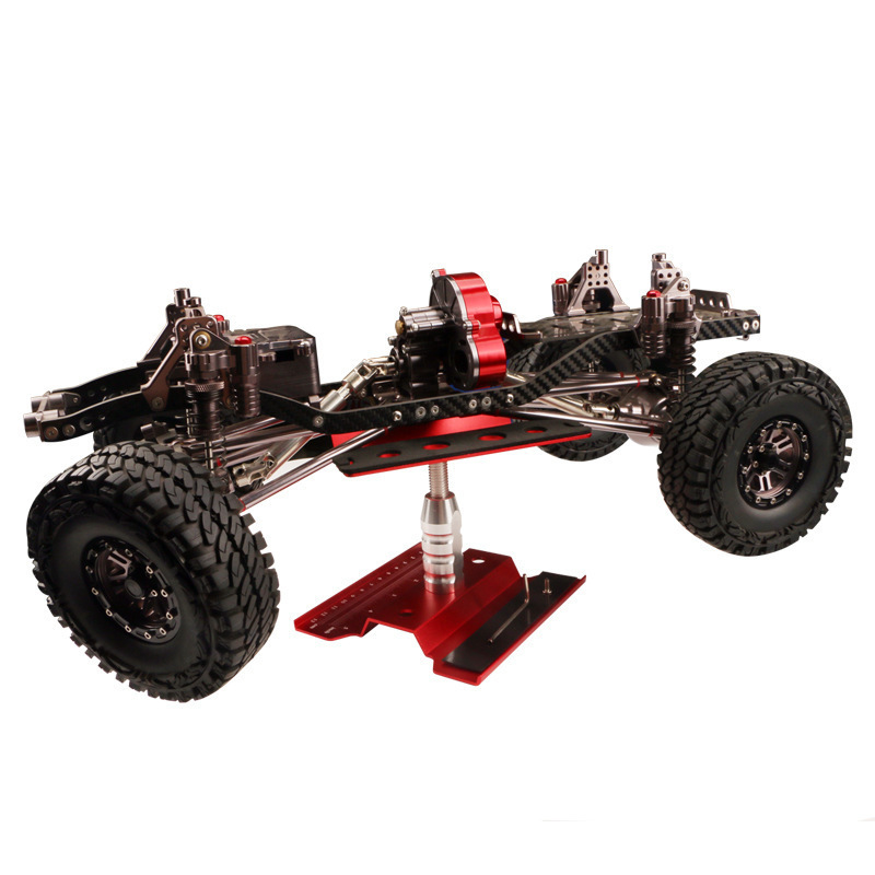 1 10 Model Car Repair Station Display Stand Rotatable Height Adjustable TRX4 SCX10 D90 - Image 5