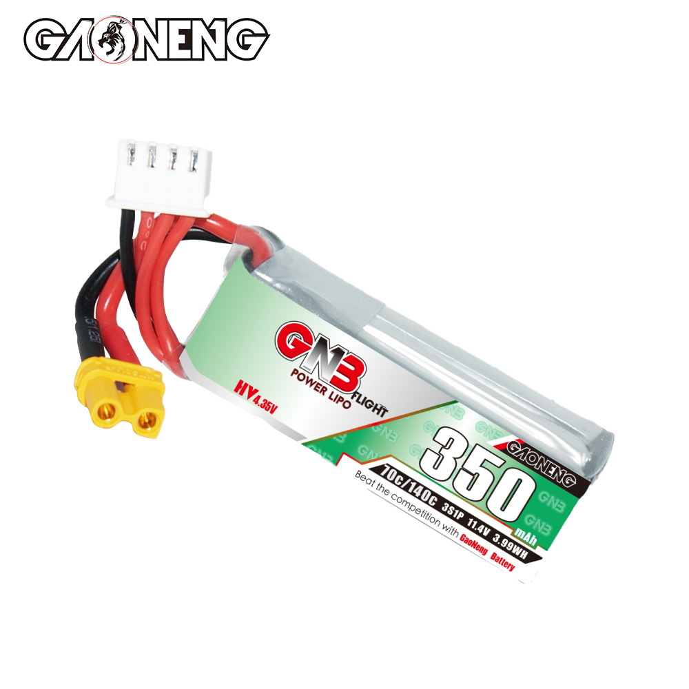 GNB High Energy 350mAh 3S 11 4V 70C HV Lipo Battery for FPV Drone RC Models - Image 5