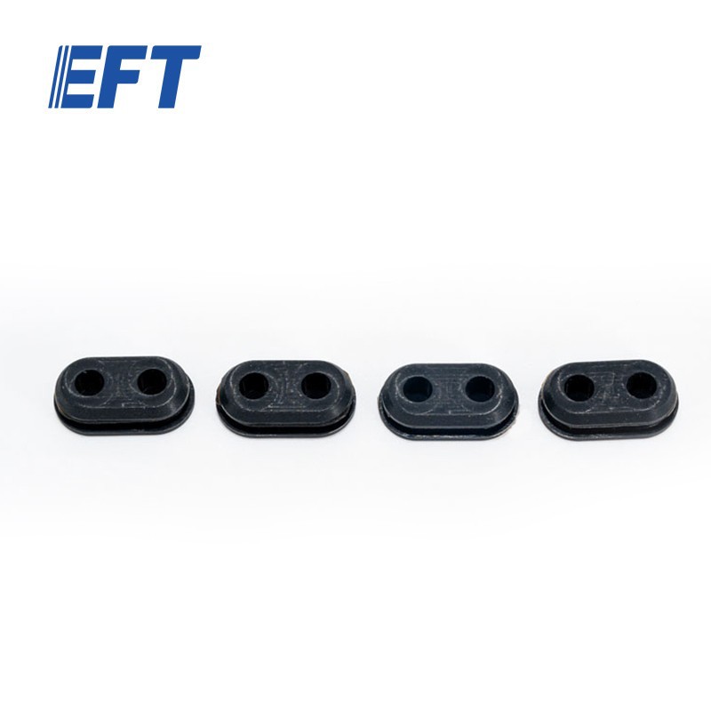 EFT Flügel-Fly Spezial-Abdeckkappen mit Doppelloch – ovale Silikonstopfen, 4 Stück, 32x18x9 mm - Image 3