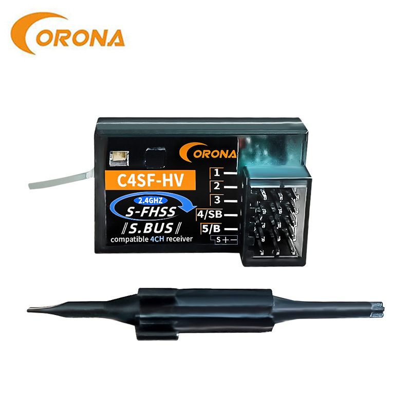 Sun Crown CORONA C4SF Receiver SBUS for Futaba 3PV 4PLS 4PV 4PX Systems Splash Proof - Image 3