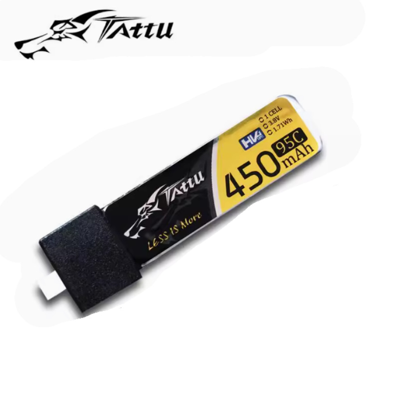 Grignard Tattu Original 1S 300 mAh / 450 mAh Hochspannungs-LiPo-Akku für Indoor- und Outdoor-Whoop-Drohnen - Image 2