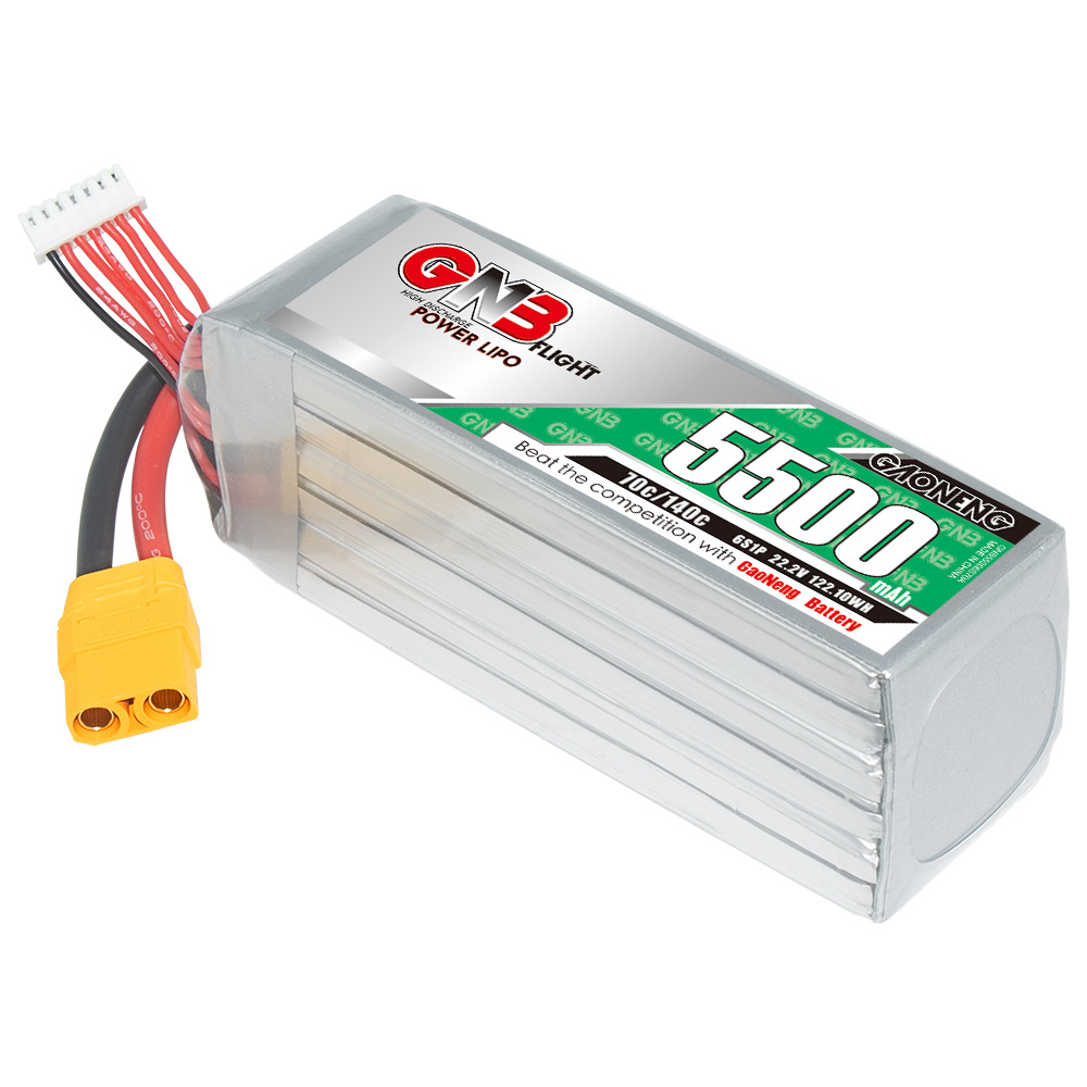 GNB 5500mAh 6S 22,2V 70C LiPo-Akku mit hoher Entladungsrate für RC-Autos, Schiffe und Hubschrauber - Image 3