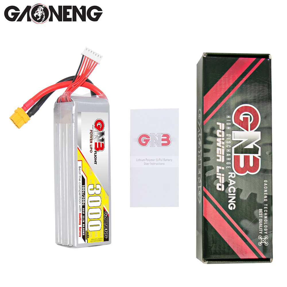 GNB High Energy 3000mAh 6S 22 2V 100C Remote Control Drone FPV Lipo Battery GAONENG - Image 4