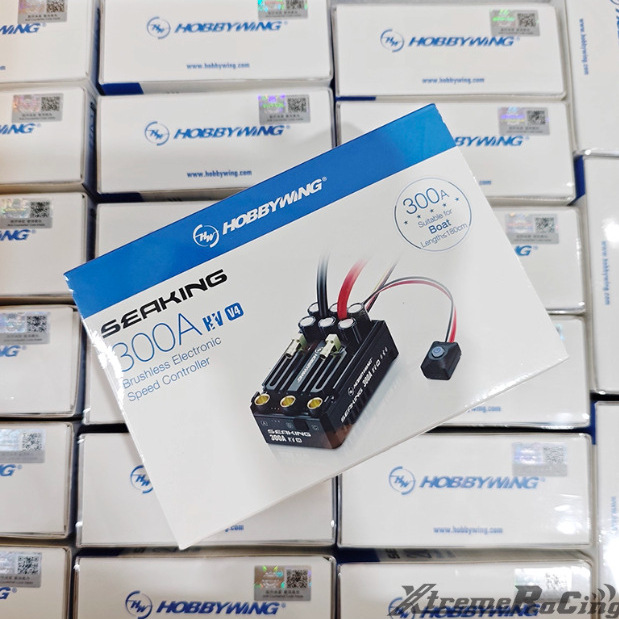 Hobbywing Seaking 300A HV V4 Model Marine ESC Brushless Speed Controller - Image 4