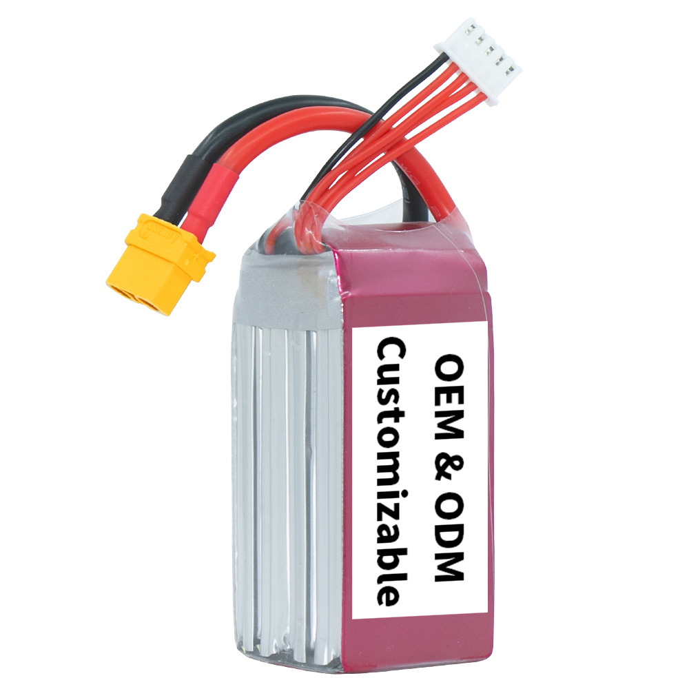 GNB Hochleistungs-4S-LiPo-Akku 14,8 V mit 1400 mAh, 1500 mAh oder 1550 mAh für FPV-Drohnen - Image 2