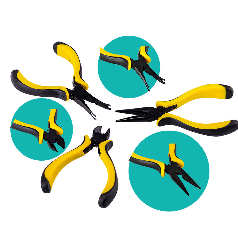 RC Model Tool Kit Hex Socket Flat Phillips Screwdriver Pliers Sleeve 10 Piece Set - Image 4