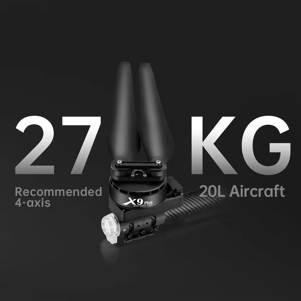 Комплект питания Hobbywing X9 Plus для мотора Jiyi K++ V2 – система управления полетом для сельскохозяйственных дронов - Image 4