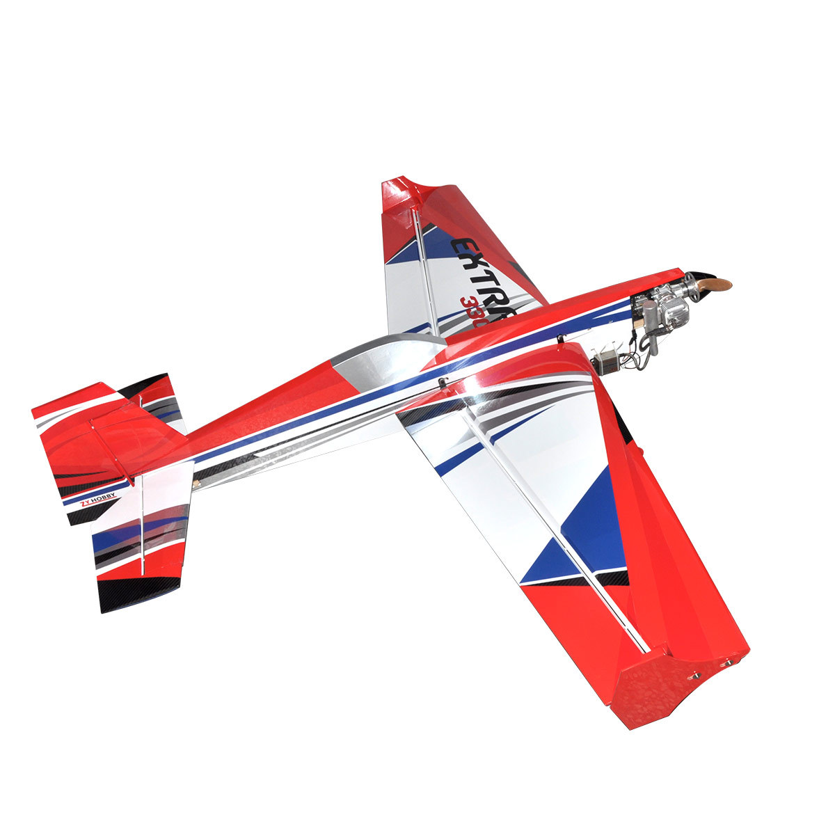 Follet Extra 330 65 Inch Lightwood Model Airplane for 20cc Engine Stunt Aircraft Yellow - Image 2