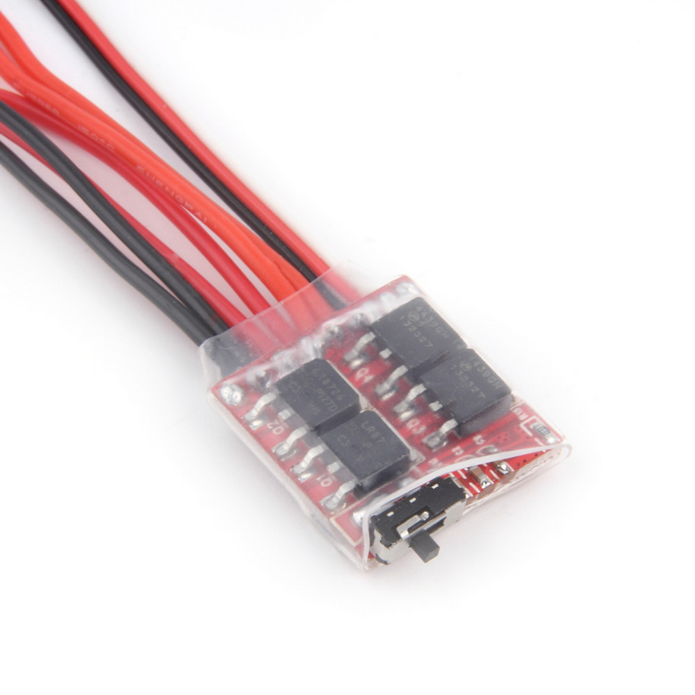 Bidirectional Brushed ESC with Brake 10A 20A 30A for RC Model Cars Boats - Image 5