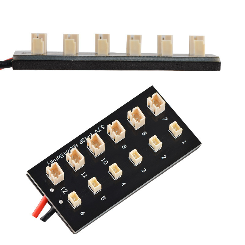Erweiterungsplatine zum Laden von 3,7-V-1S-Lithiumbatterien mit PH2.0/PH1.25-Anschlüssen für B6/B6AC-Ladegeräte - Image 2