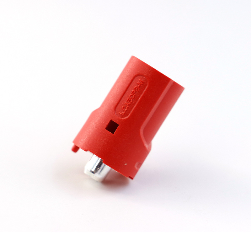 Amass LCA50D Hochstrom-Steckverbinder mit einzelnem Pin – weibliche rote Ausführung - Image 5