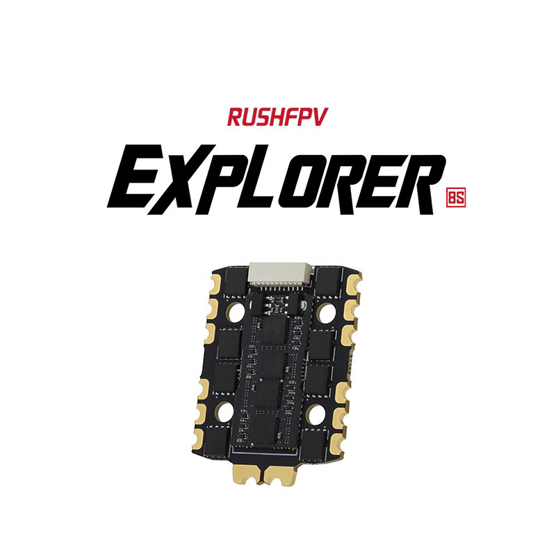 RUSHFPV 60A EXPLORER Mini Analog Digital Flight Control Electric FPV Flying Tower - Image 2