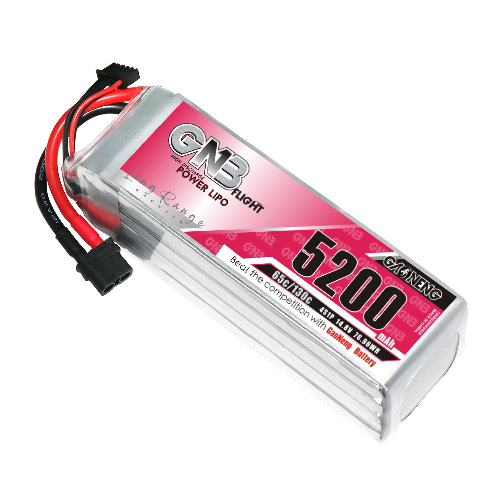 GNB High Energy 5200 mAh 4S 14,8 V 65 C LiPo-Akku für FPV-Drohnen und RC-Hubschrauber - Image 5