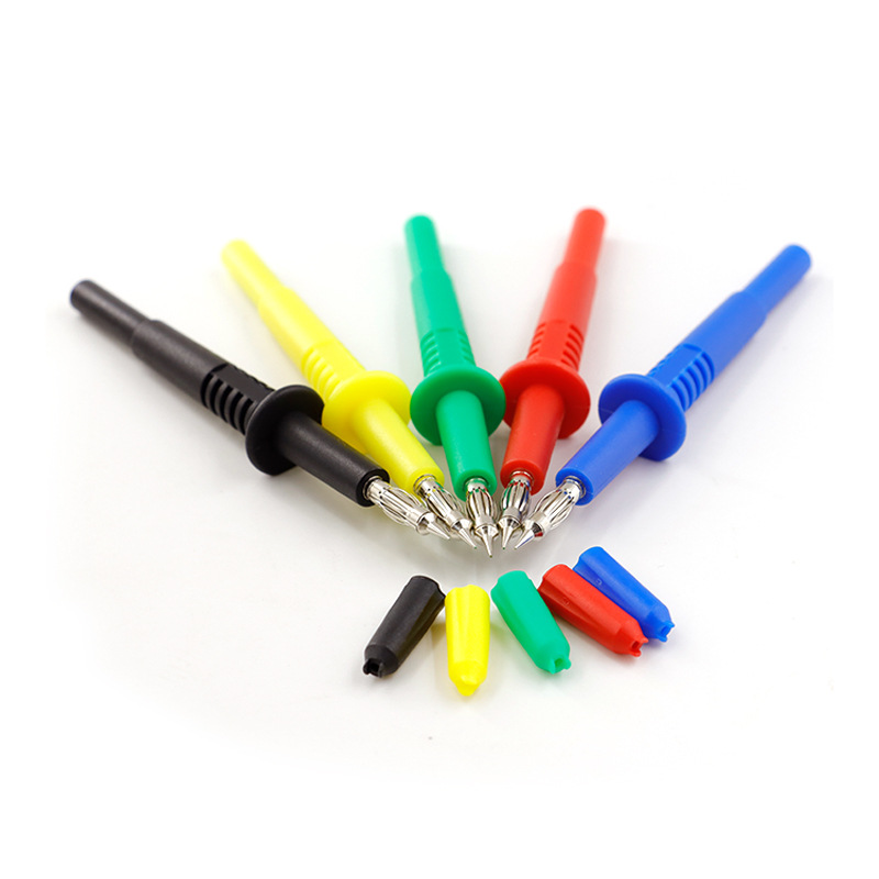 Prüfsonde für Instrumente mit 4-mm-Bananenstecker aus verchromtem Nickel, spitzer Stift und lanzenförmigem Kopf – hohe Druckbeständigkeit, Modell 20157 - Image 5