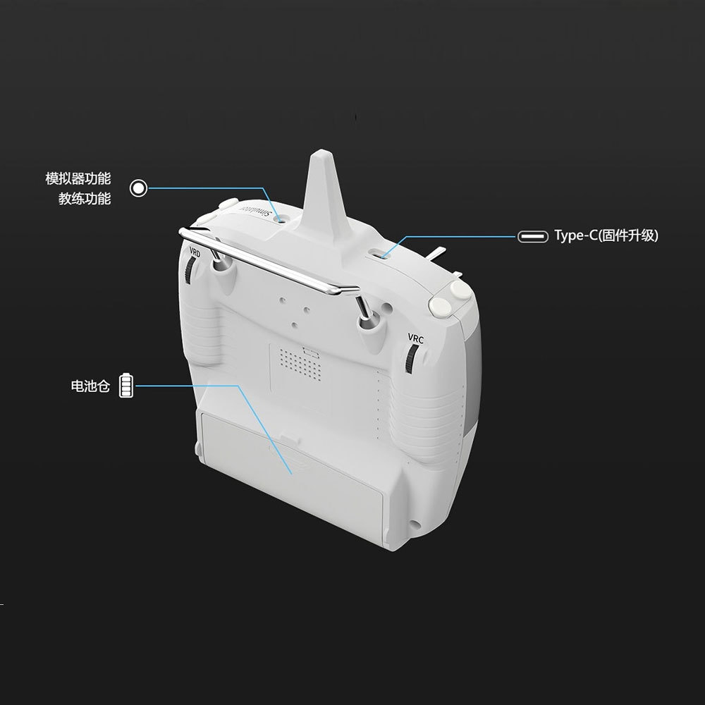 Le Di T12D R12F Remote Control Receiver 12 Channel RC Transmitter Fixed Wing Multi Rotor - Image 3