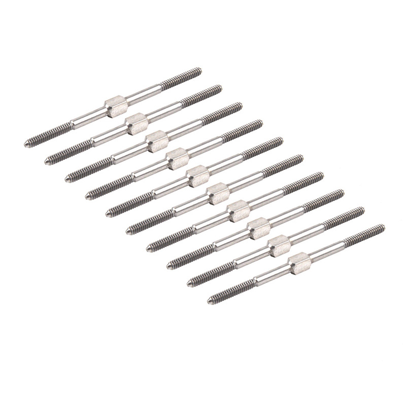 Model Aircraft Remote Control Fixed Wing Aircraft Stainless Steel Push Pull Rod 5Pcs Pack Servo Push Pull Rod - Image 4
