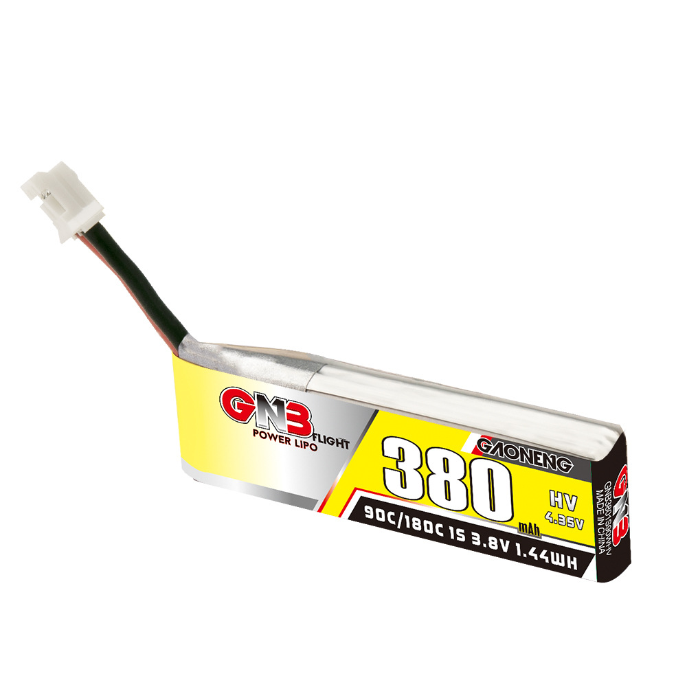GNB High Energy 380mAh 1S 3 8V 90C FPV Lithium Battery for Emax NanoHawk Indoor Drones - Image 3