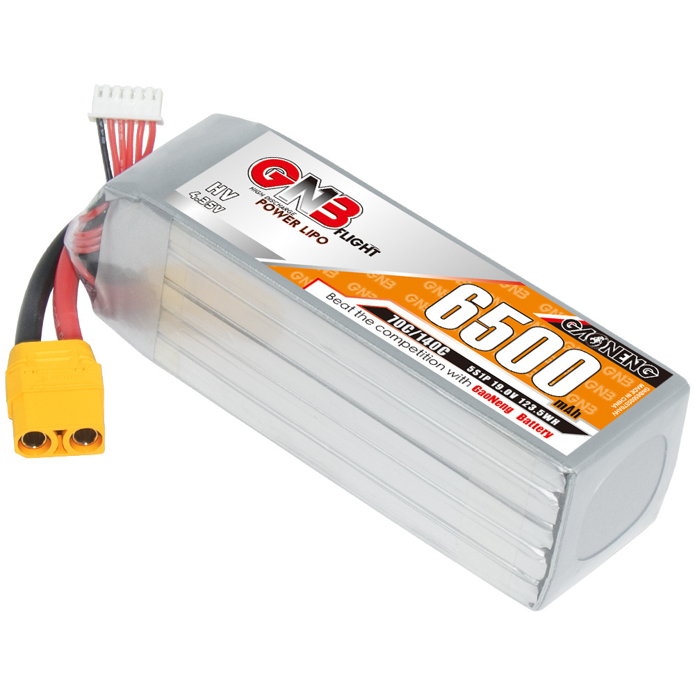 GNB High Energy 6500 mAh 5S 19 V 70 C LiHV-Akku für RC-Autos, Schiffe und Segelflugmodelle - Image 3