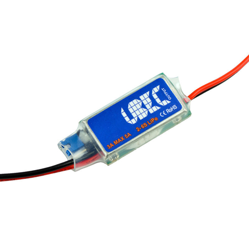Zubehör für Flugzeugmodelle: 3A 5V BEC/UBEC – vollständig abgeschirmte, störungsfreie Schaltnetzteil-Modul für 2–6S-Lipo-Akkus - Image 3
