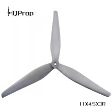 Hqprop 11X4.5X3 11inch Forward Reverse Three Blade Propeller for FPV Racing Drone High Efficiency Nylon Black - Image 3