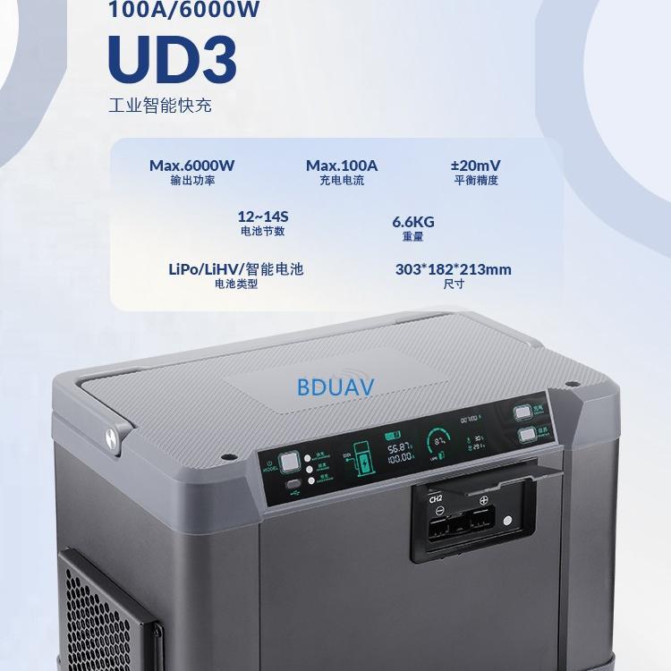 EV PEAK Yonghang UD3 14S–18S 6000 Вт – інтелектуальний балансувальний швидкозарядний пристрій для акумуляторів Grignard та Haiying - Image 3