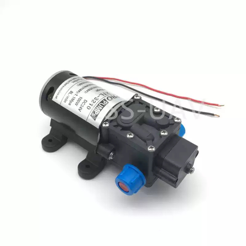 24V 100W Hochleistungs-Druckbürsten-Düse für 25L- und 30L-Pflanzenschutzdrohnen, Modell mit Sprühfunktion - Image 4