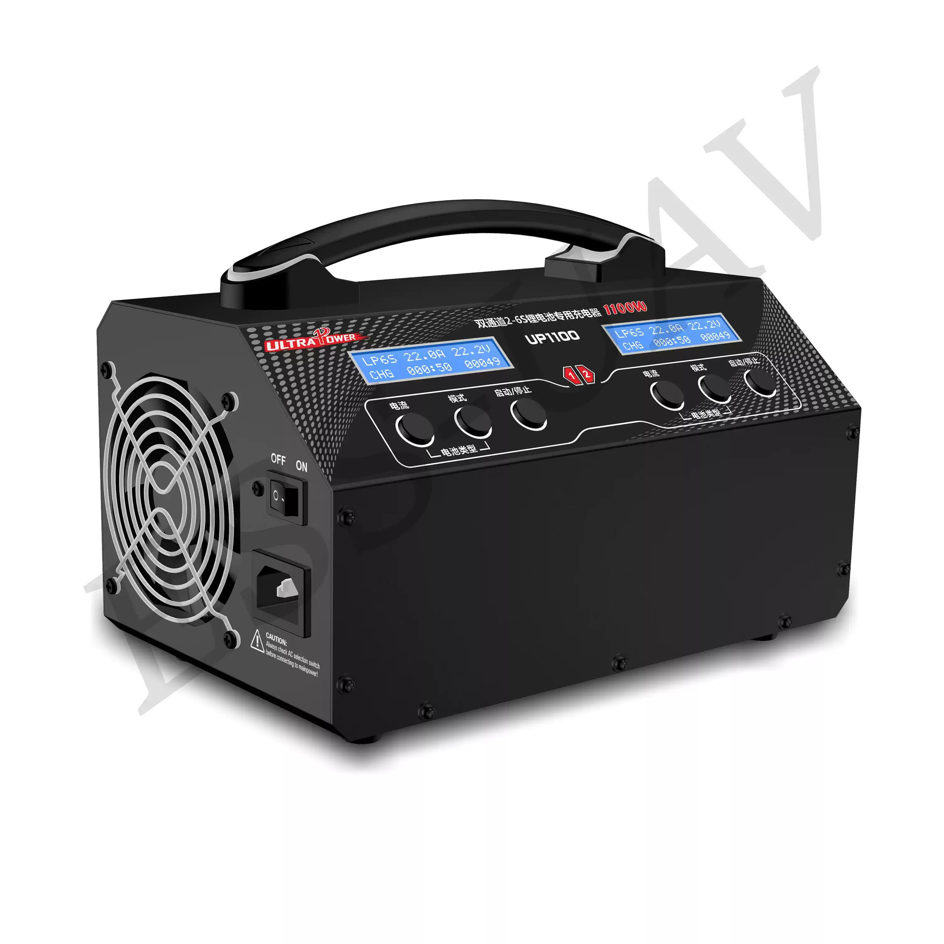 Зарядное устройство Feiteng New UP1100 22A для аккумуляторов LiPo моделей 2S–6S в дронах - Image 5