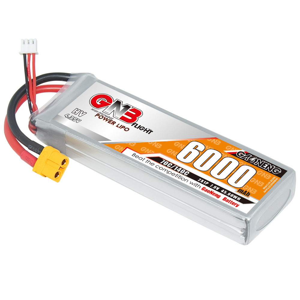 GNB High Energy 6000 mAh 2S 7,6 V 70C LiPoHV-Akku für RC-Autos, Schiffe und Flugzeuge - Image 5