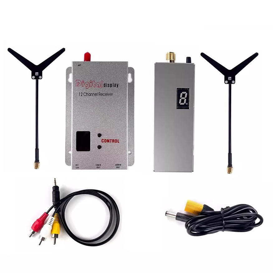 PFLY 1.2G 1.3G 1.6W FPV-Sender-Empfänger mit Y-Antenne für UAV-Renndrohnen - Image 4