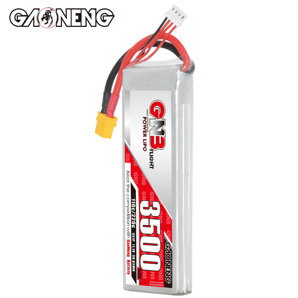 GNB High Energy 3500mAh 3S 11.1V 110C LiPo Battery for Remote Control Drone FPV GAONENG - Image 3