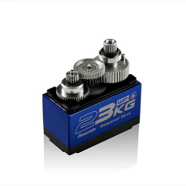 Power HD WP-23KG Waterproof Steel Tooth Large Torque Steering Gear for KM5 TRX-4 T4 RC Cars - Image 3