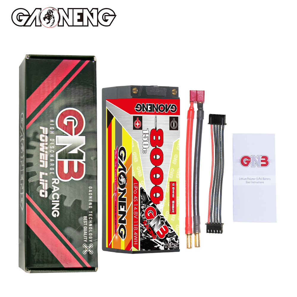 GNB High Energy 8000mAh 4S 14.8V 150C LiPo-Akku für 1/8 RC-Rennwagen - Image 4