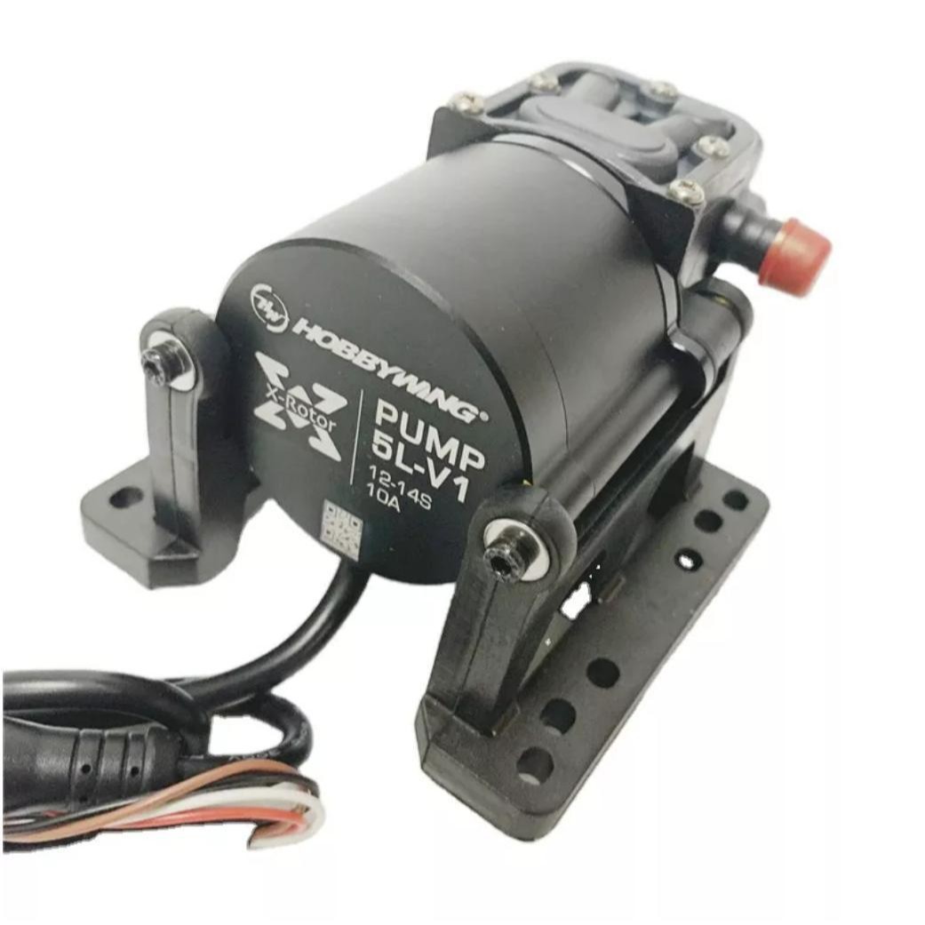 Hobbywing 5L-Wasserpumpe 12S 14S 48V mit integriertem bürstenlosem Regler für landwirtschaftliche Drohnen-Sprühsysteme - Image 2