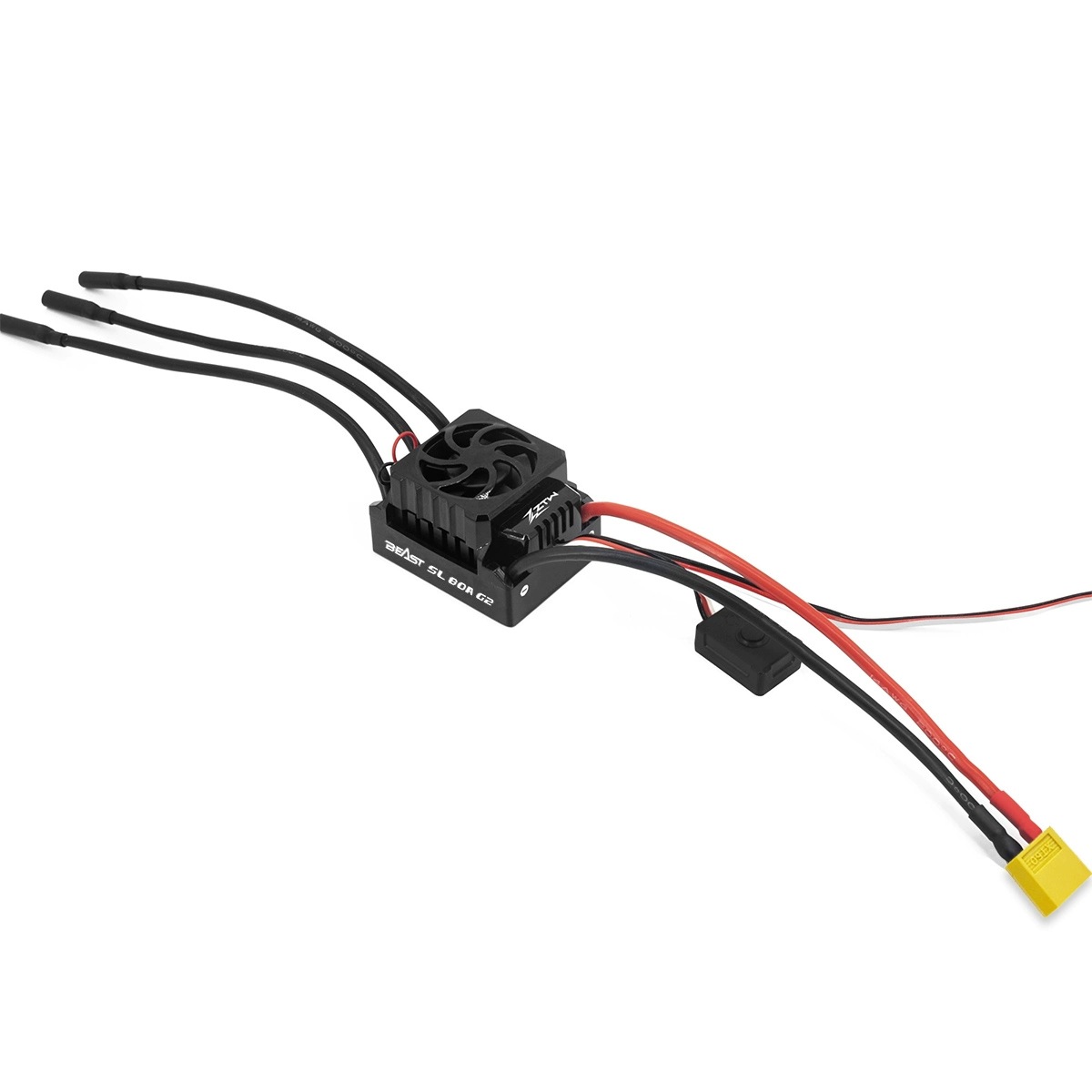 Zhongtewei Warcraft G2 80A Brushless ESC 3660 Sensorless Motor 1/10 RC Car RTR Set - Image 5