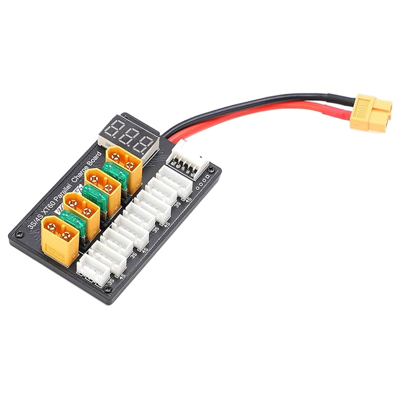 Model Aircraft Battery XT30 XT60 Parallel Charging Board B6A6Q6 Charger Multi-Group Expansion 2S 3S 4S Flying Machine Battery - Image 5