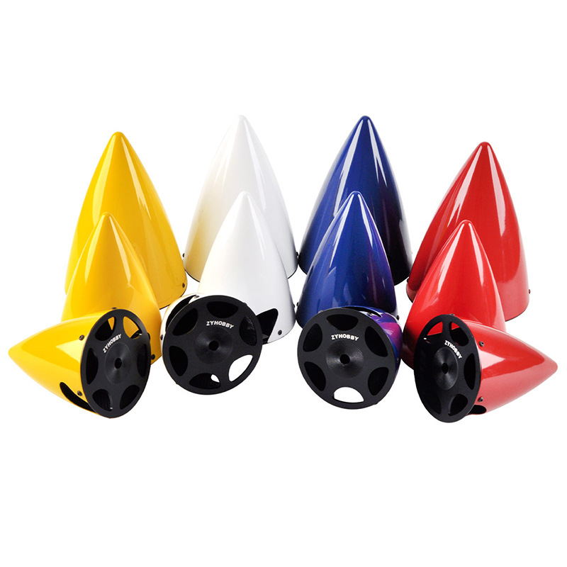 Carbon Fiber Aluminum Bottom Color Two Port Square Fairing Side Screws 275-55 Inches Aircraft Model Paddle Cover - Image 2