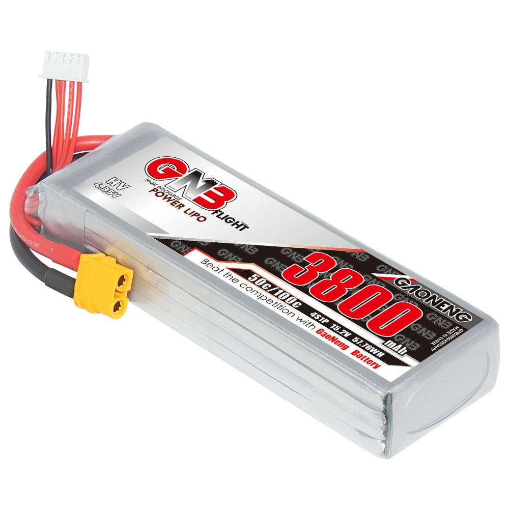GNB Hochleistungs-LiPo-Akku mit 3800 mAh, 4S, 15,2 V und 50 C für RC-Autos, Schiffe und Flugmodelle - Image 5
