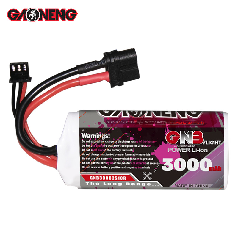Мощный аккумулятор GNB 3000 мАч 2S 7,4 В 10C на элементах Sony VTC6 18650 для квадрокоптеров с диаметром пропеллера 5 дюймов - Image 4