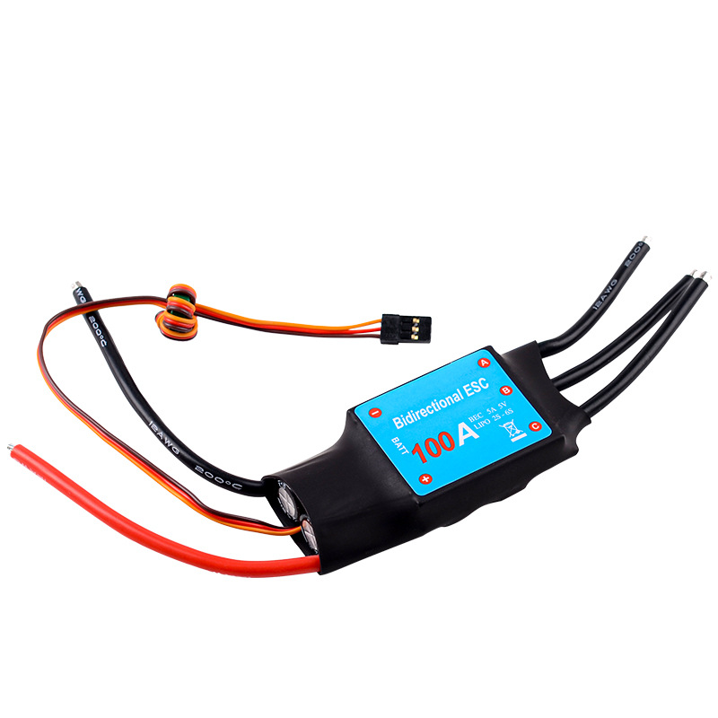 Zweirichtiger bürstenloser Regler 80A 100A 125A 200A – hohe Leistung für RC-Autos und Boote - Image 2