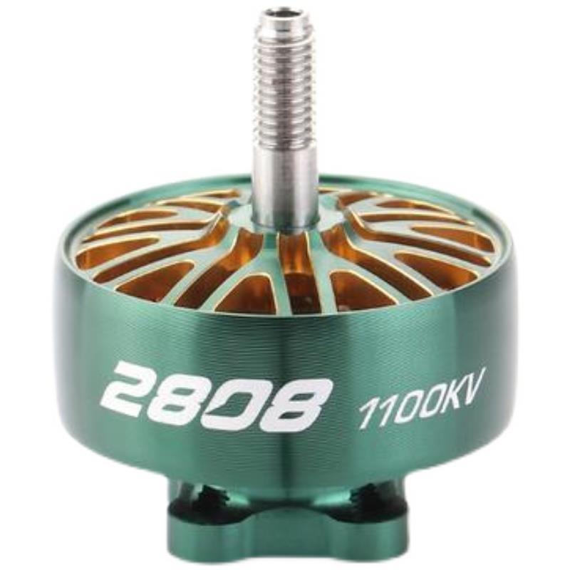 Maxus Mamba Green Gold Edition Toka 2808 1100Kv 4-6S Brushless Motor for 7inch Yuanhang FPV Drones - Image 5