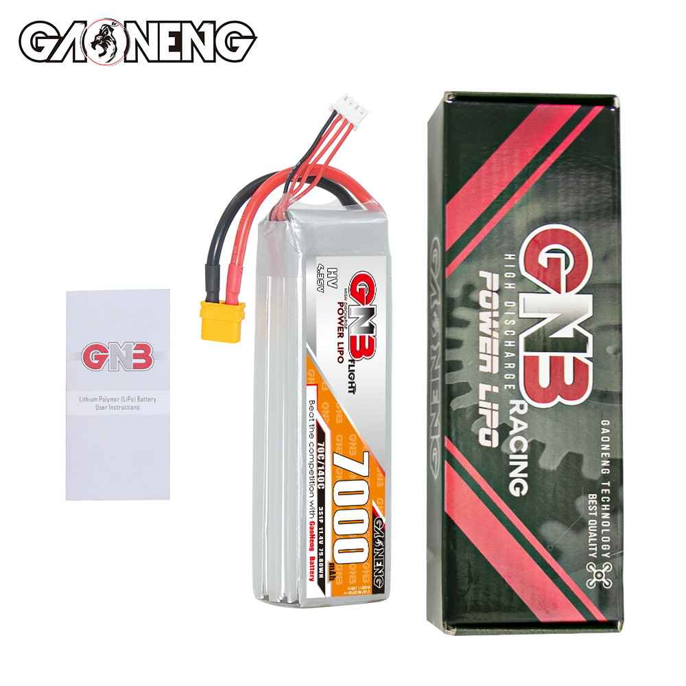 GNB High Energy 7000mAh 3S 11 4V 70C Lithium HV Battery for RC Car Boat Aircraft Model Toy - Image 4