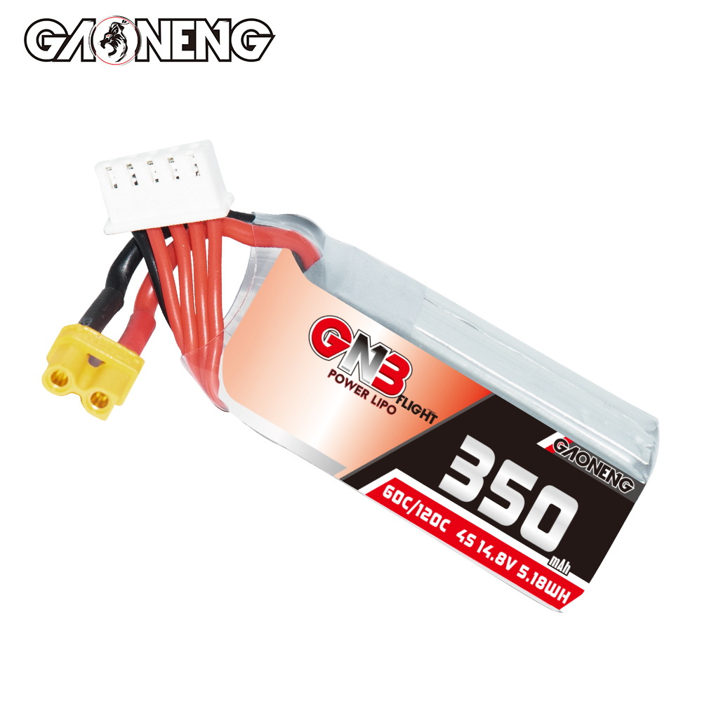 GNB High Energy 350 mAh 4S 14,8 V 60 C LiPo-Akku für FPV-Drohnen und Flugmodelle - Image 3