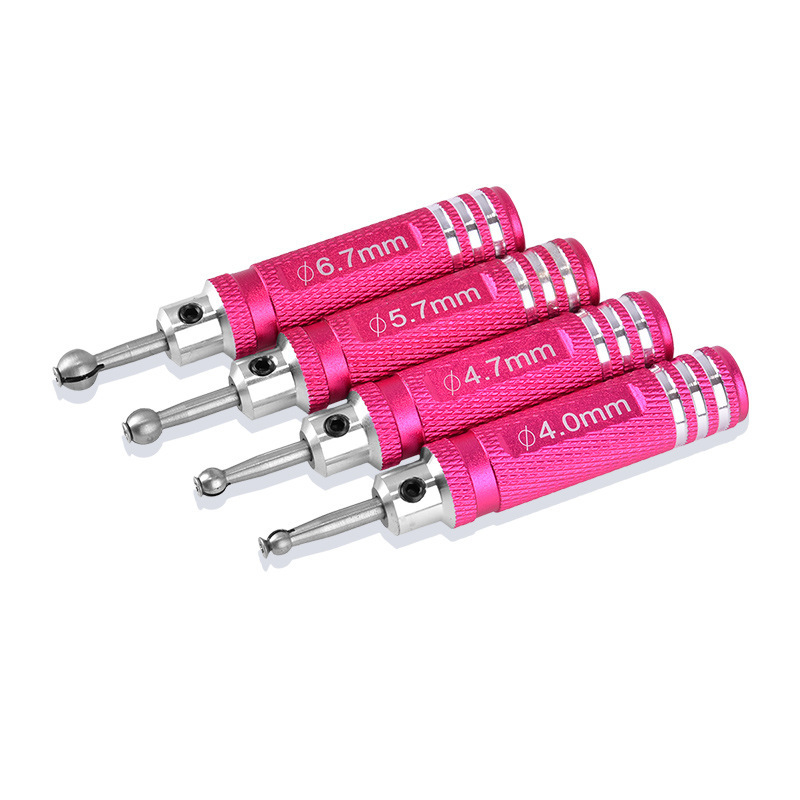 FPV Ball Reamer Set 4.0mm 4.7mm 5.7mm 6.7mm Four Piece Model Aircraft Tool - Image 4