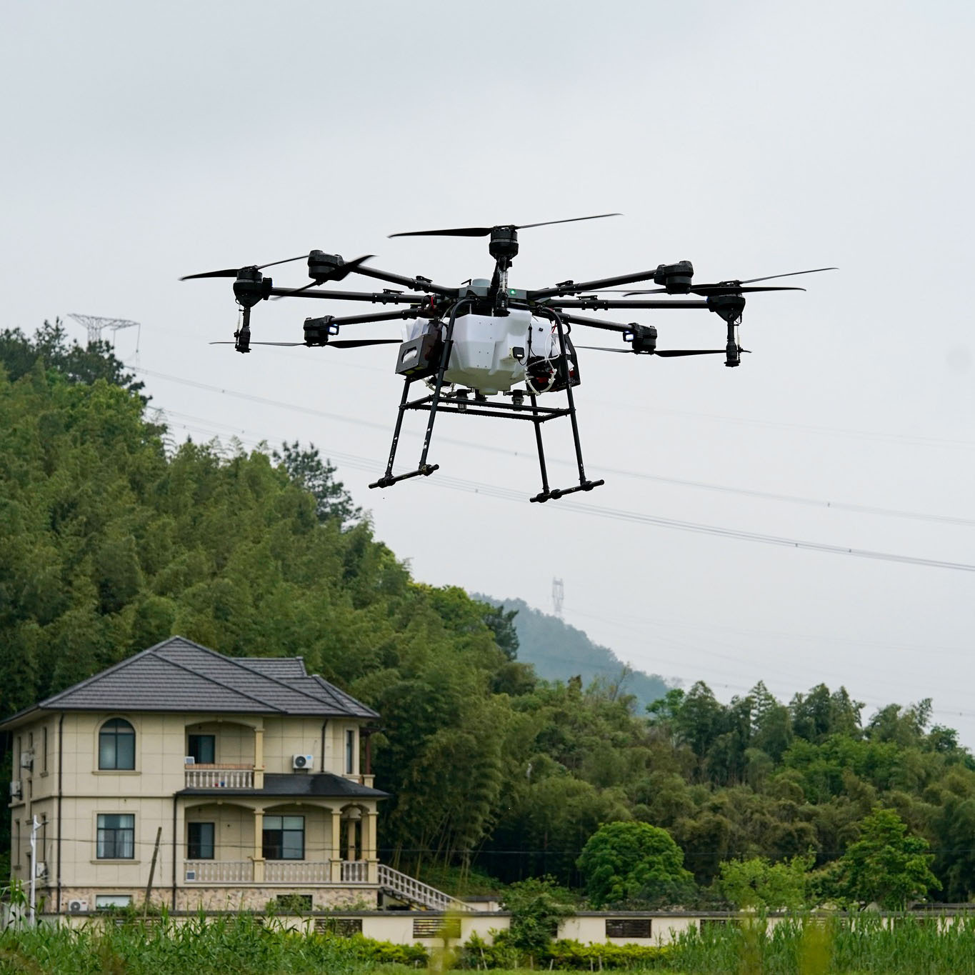 Biggest Spraying Agriculture Drone H200 Plant Protection 92L Payload - Image 2
