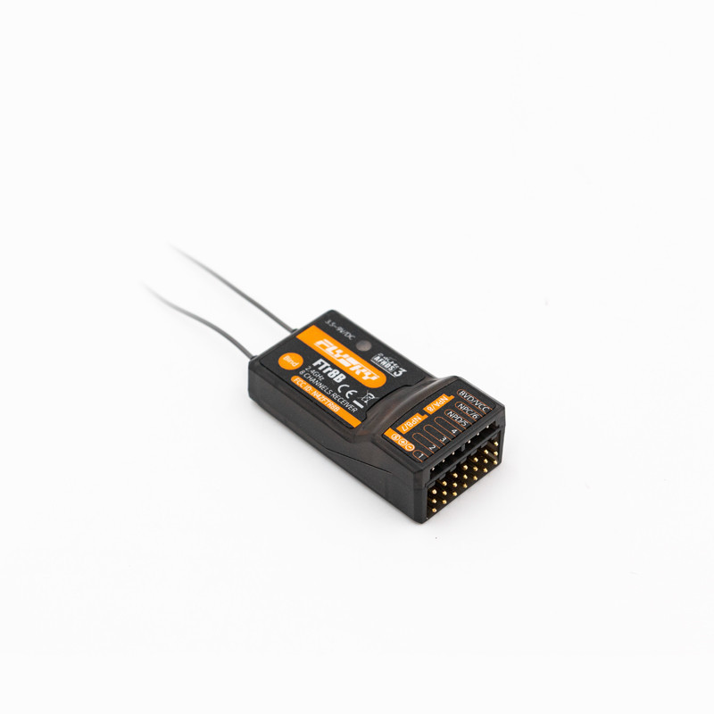 Flysky FTR8B 24G 8 Channel Dual Antenna Receiver for NB4 PL18 FRM302 RC Transmitters - Image 2