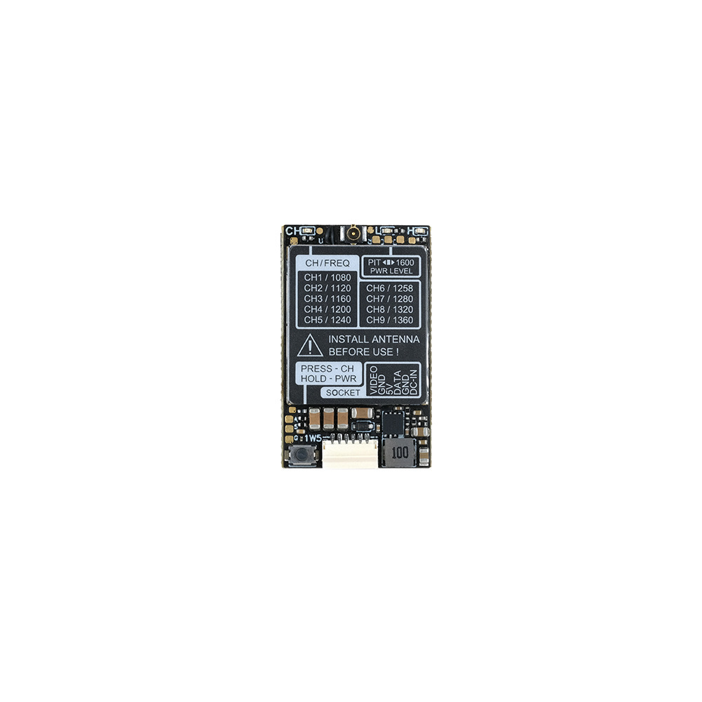Brand New 1point3G 1point6W Analog Transmission Video Transmitter for FPV Long Range Drones Antenna High Power - Image 5