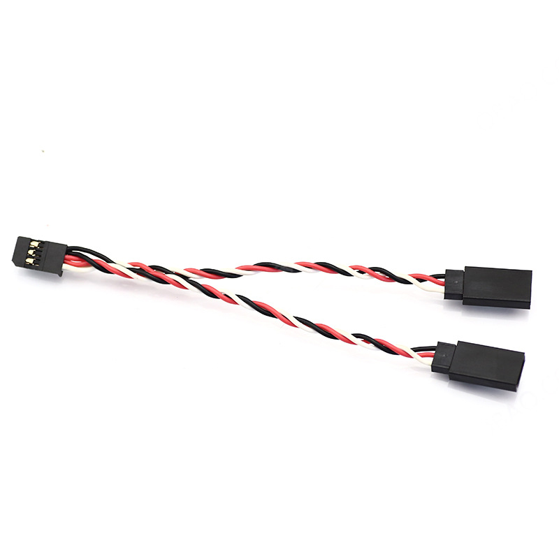 High Quality Anti Interference Parallel Twisted Wire Servo Y Cable for Futaba Jr - Image 2