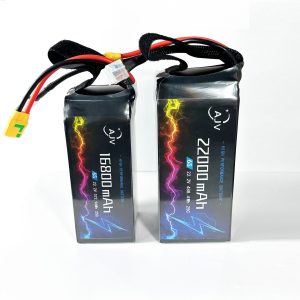 Ajv 6S 16800 22000 mAh 25C Hochleistungs-LiPo-Akku für Drohnen zur Pflanzenschutzanwendung und industrielles Training