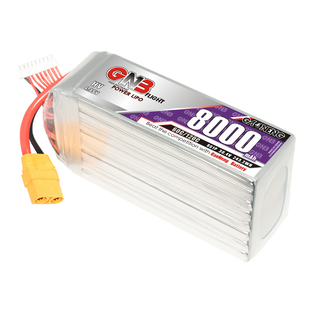 GNB High Energy 8000mAh 8S 30,4V 60C Li-Ionen-Akku HV für Drohnen und Hubschrauber - Image 5
