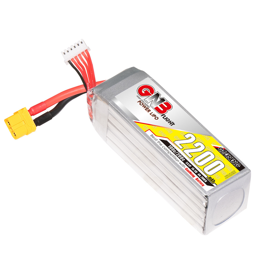 GNB 2200mAh 5S 18,5V 100C LiPo-Akku von GAONENG für Modellautos, Schiffe und Flugzeuge - Image 3